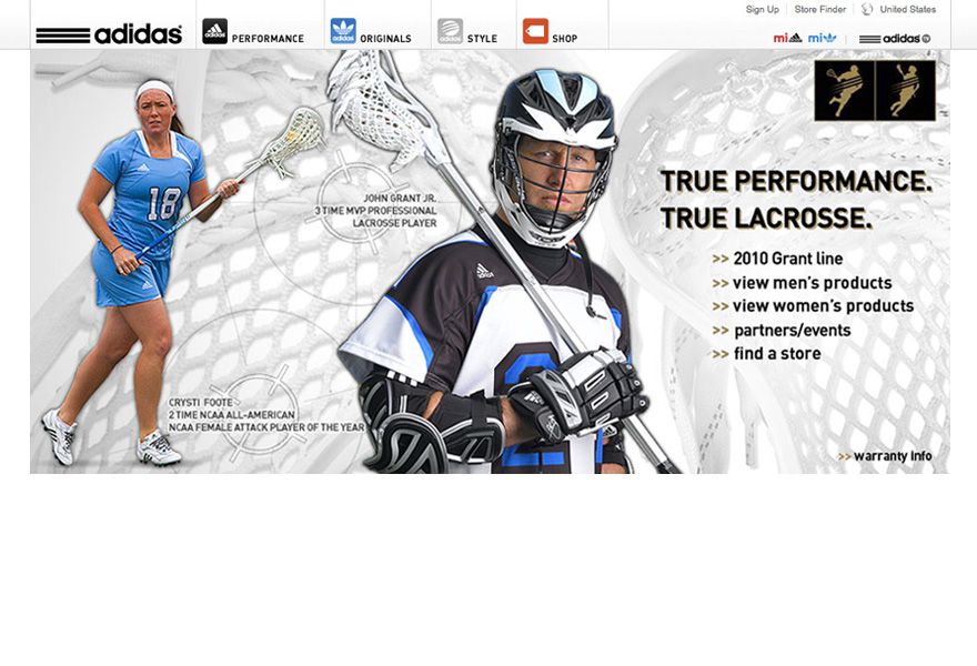 adidas all american lacrosse